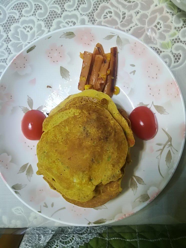 香软玉米饼（玉米面饼）宝宝辅食/早餐饼