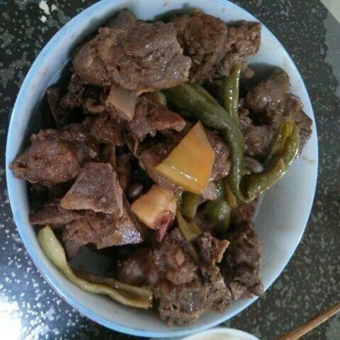 东北排骨炖豆角