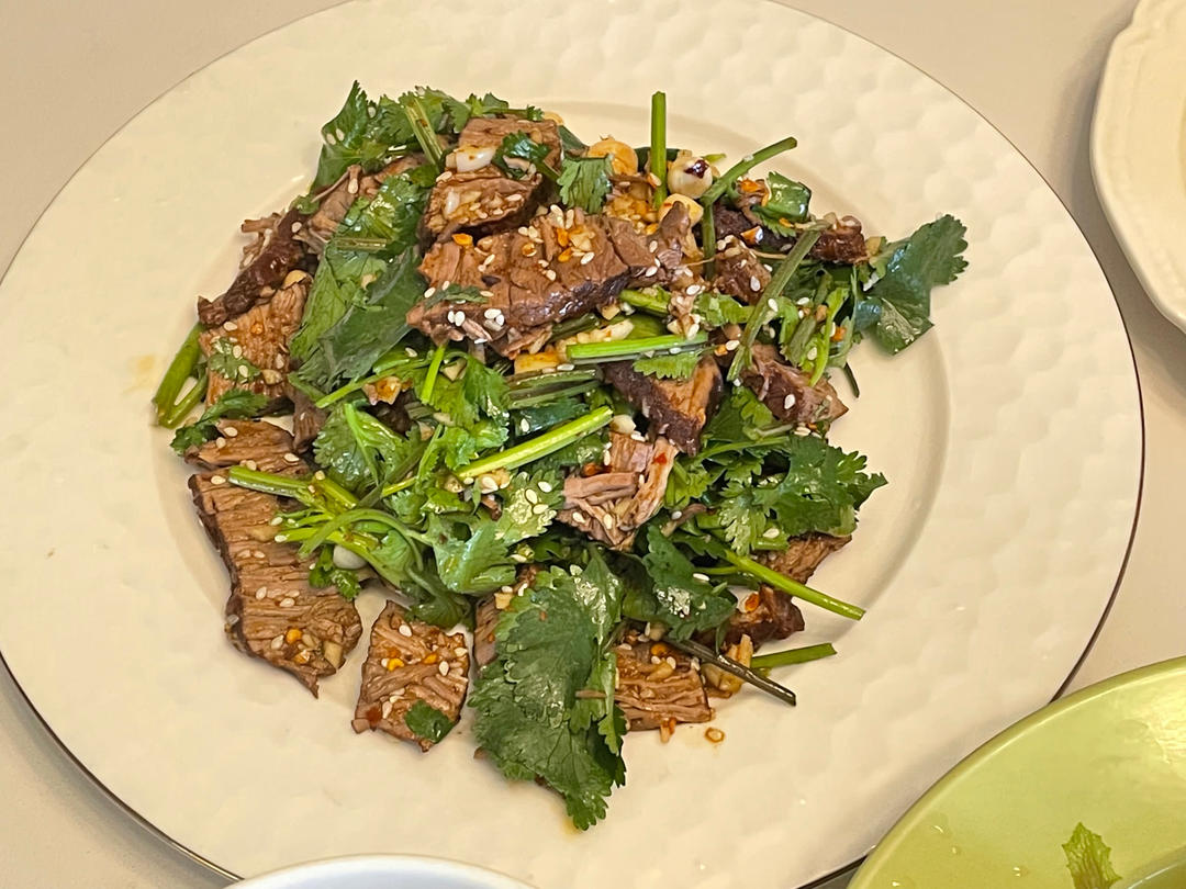香菜拌牛肉