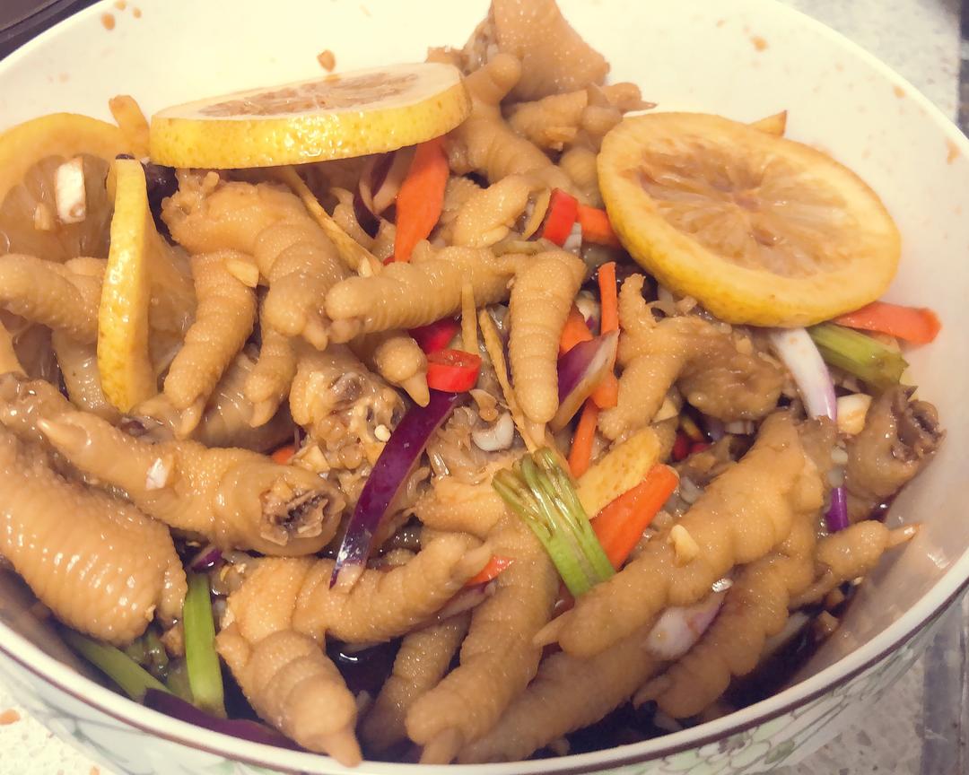 凉拌鸡爪的做法