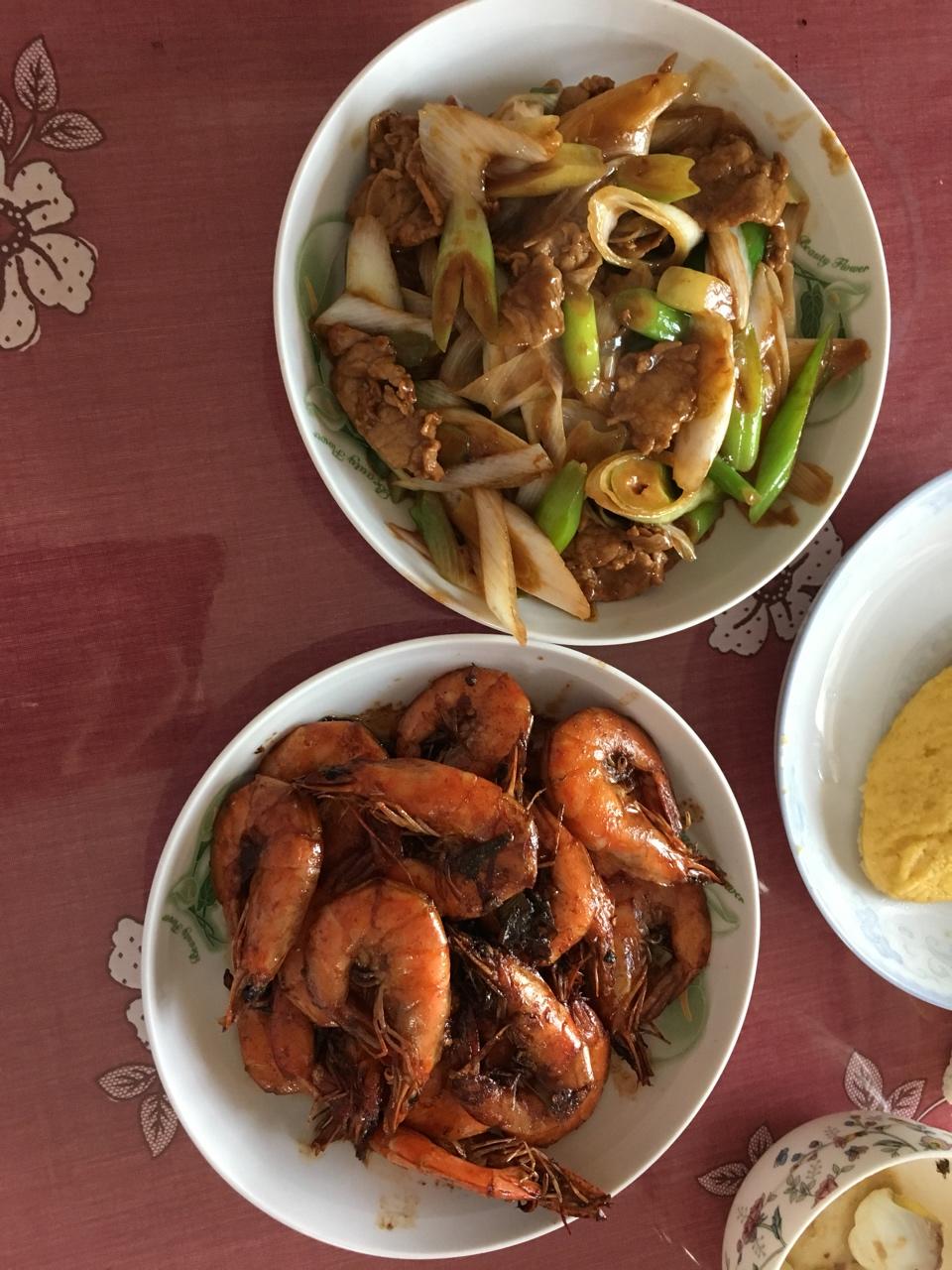 葱爆肉片