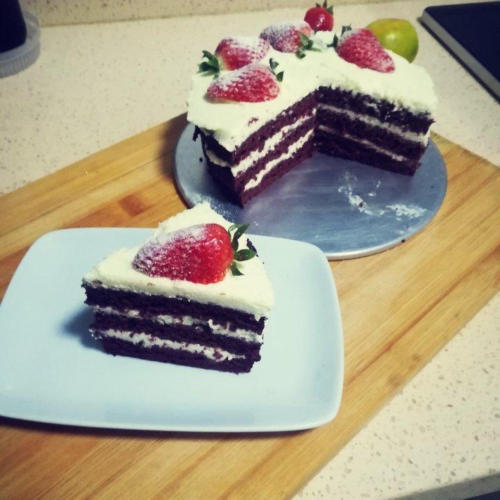 暖心红丝绒蛋糕［6寸绵软戚风版 ］