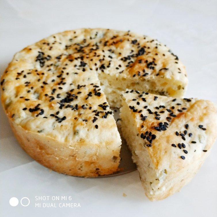 简易发面葱油饼（烤箱版）