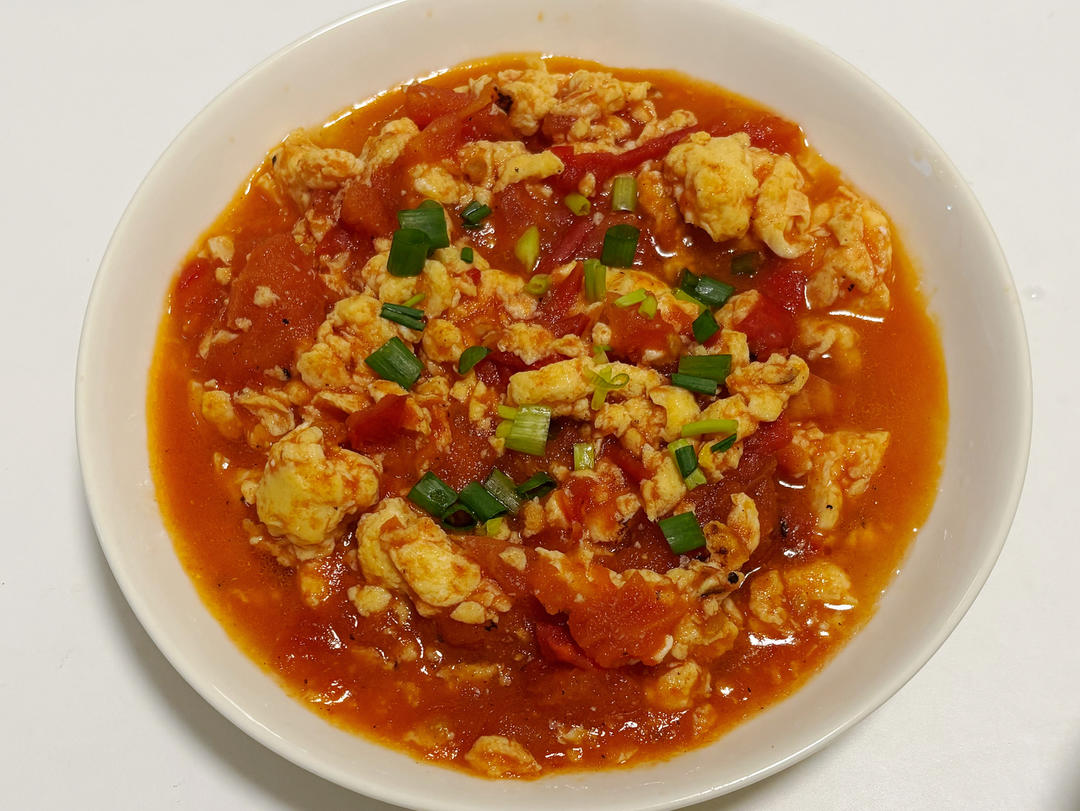 超嫩滑的番茄炒蛋