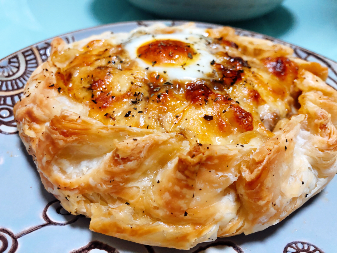 芝士酥饼太阳派