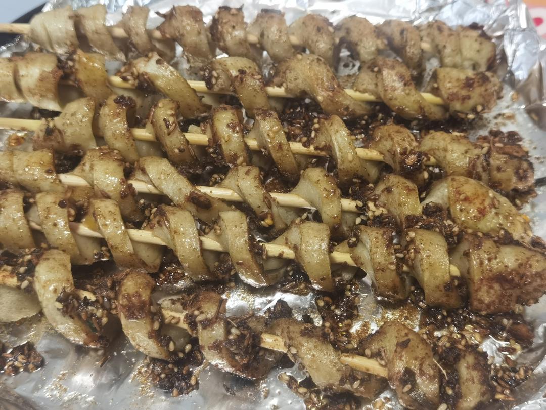 比脏摊儿好吃的烤面筋（附两种万能酱汁）