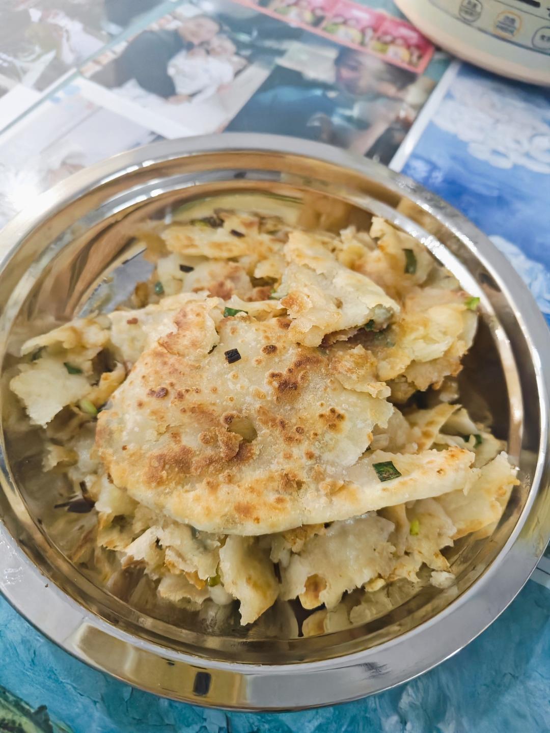 香脆葱油饼的做法