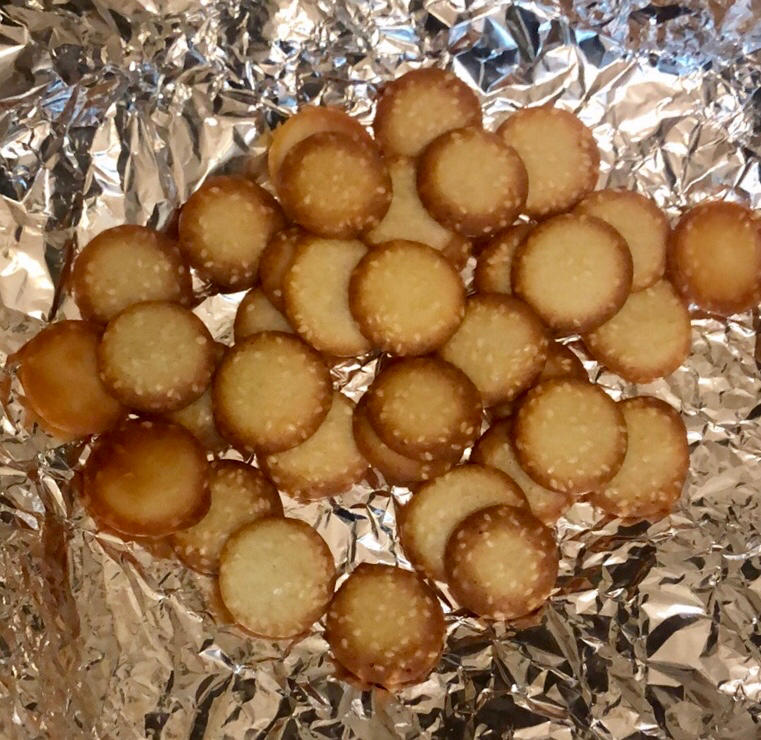 白芝麻薄脆饼干（消耗蛋白）