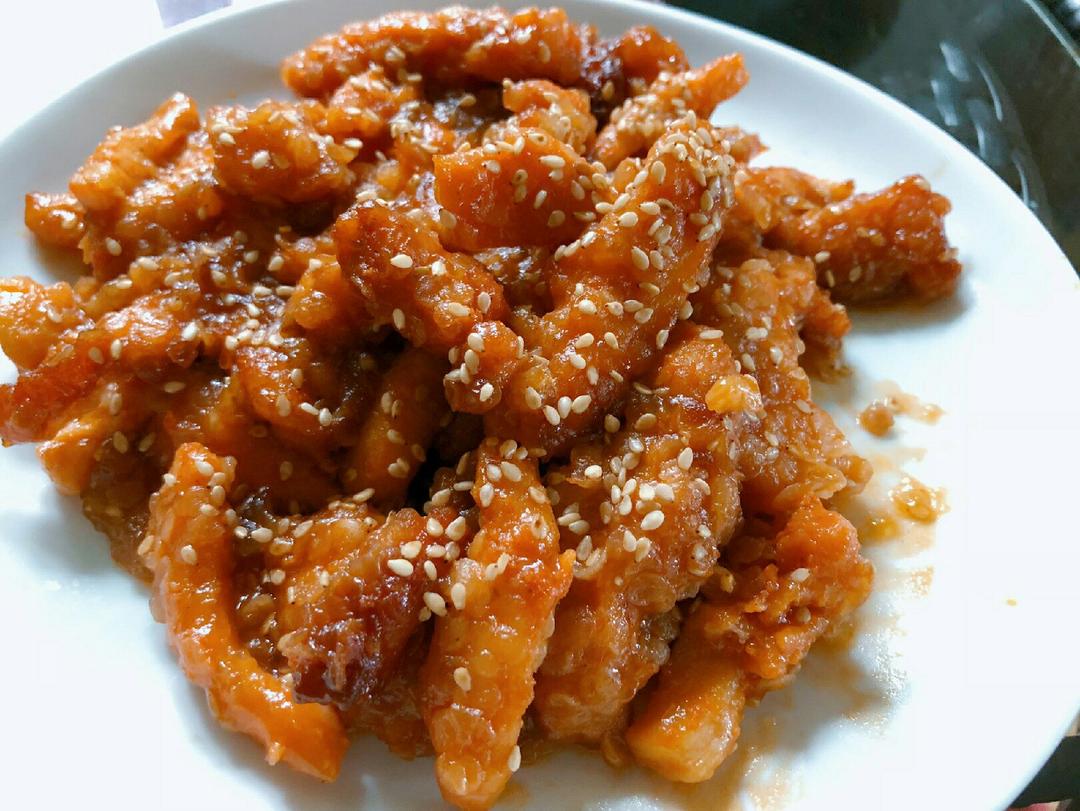 糖醋里脊-番茄酱版