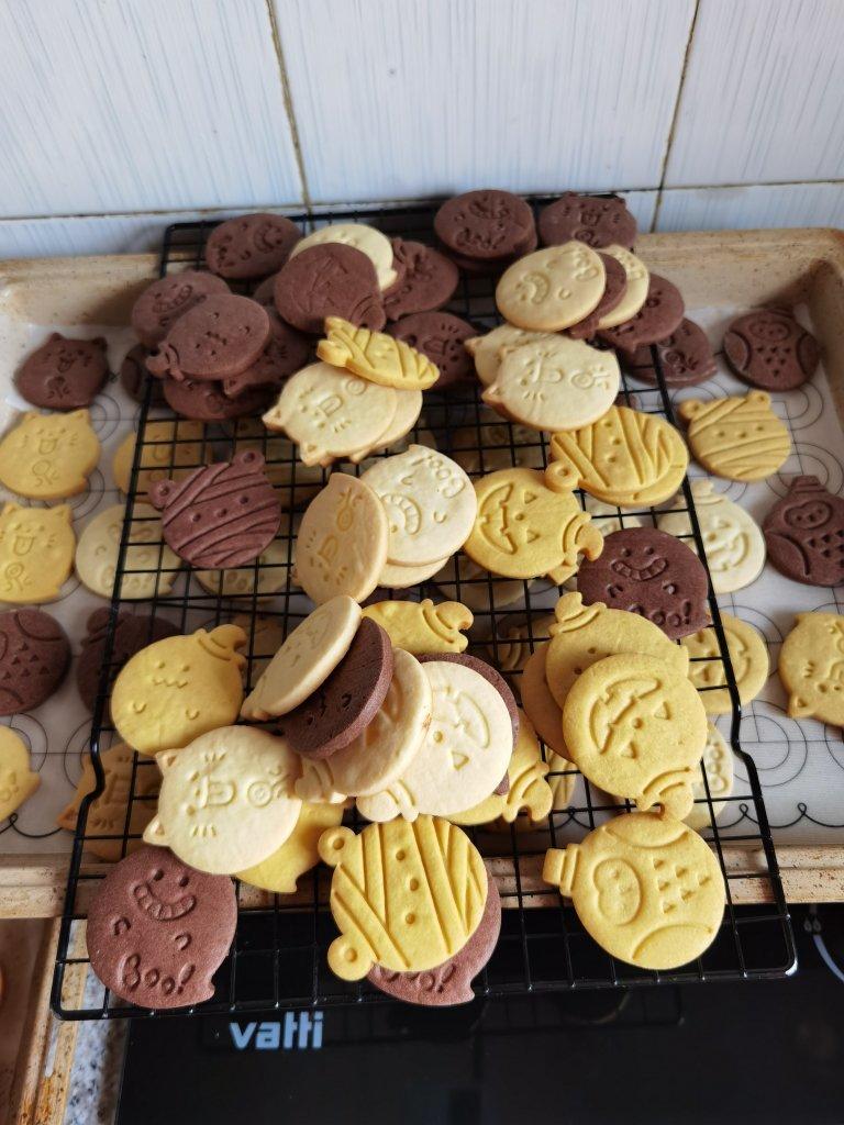 万圣节南瓜饼干