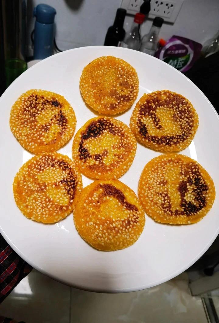 不会变形的南瓜饼