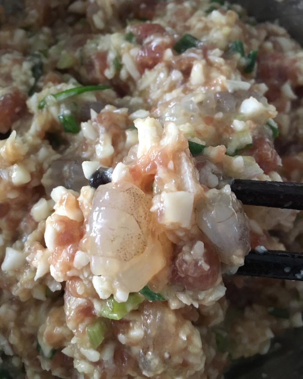 lee小婉做的馄饨馅鲜虾馄饨