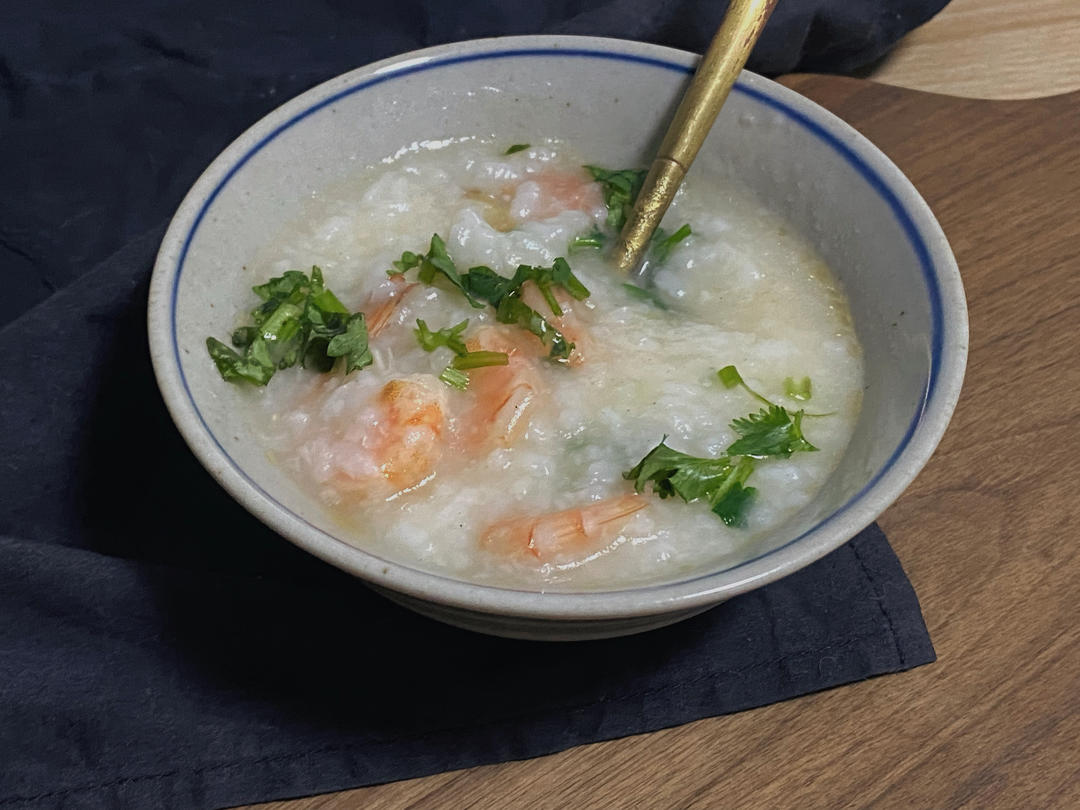 秘制鲜虾粥