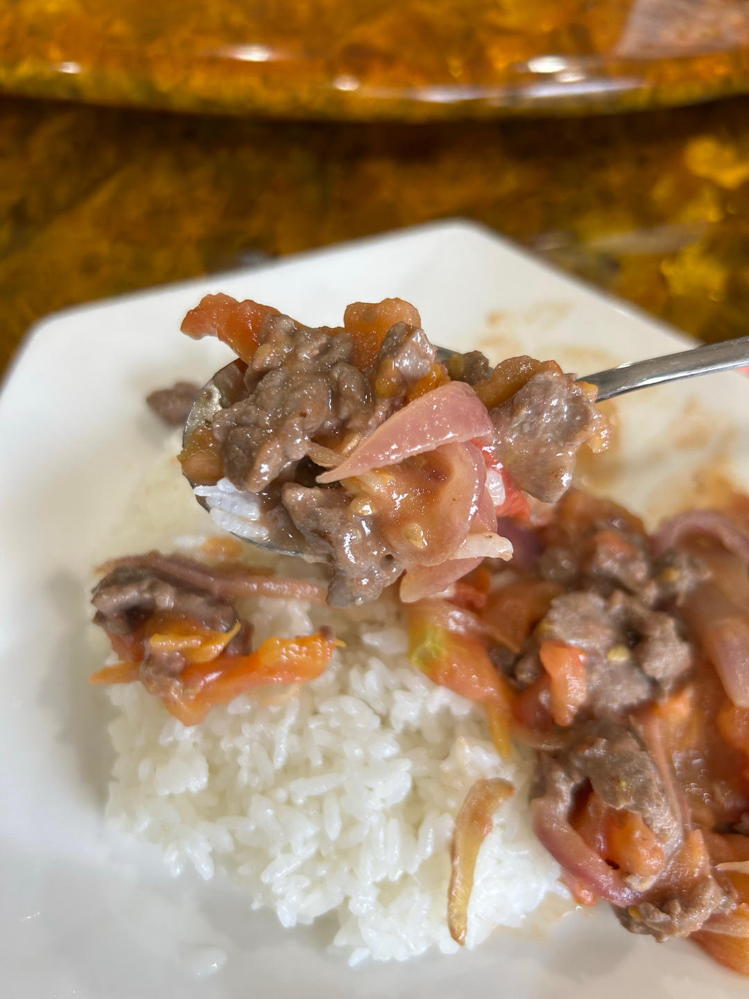 番茄牛肉（孩子的最爱）