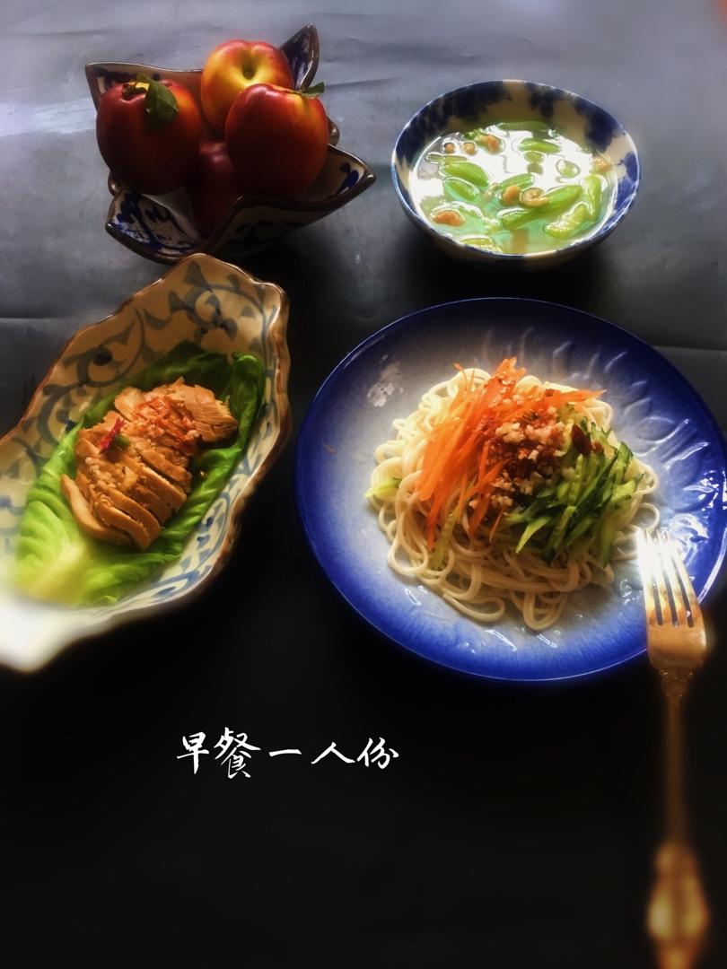 最受欢迎的鸡丝凉面