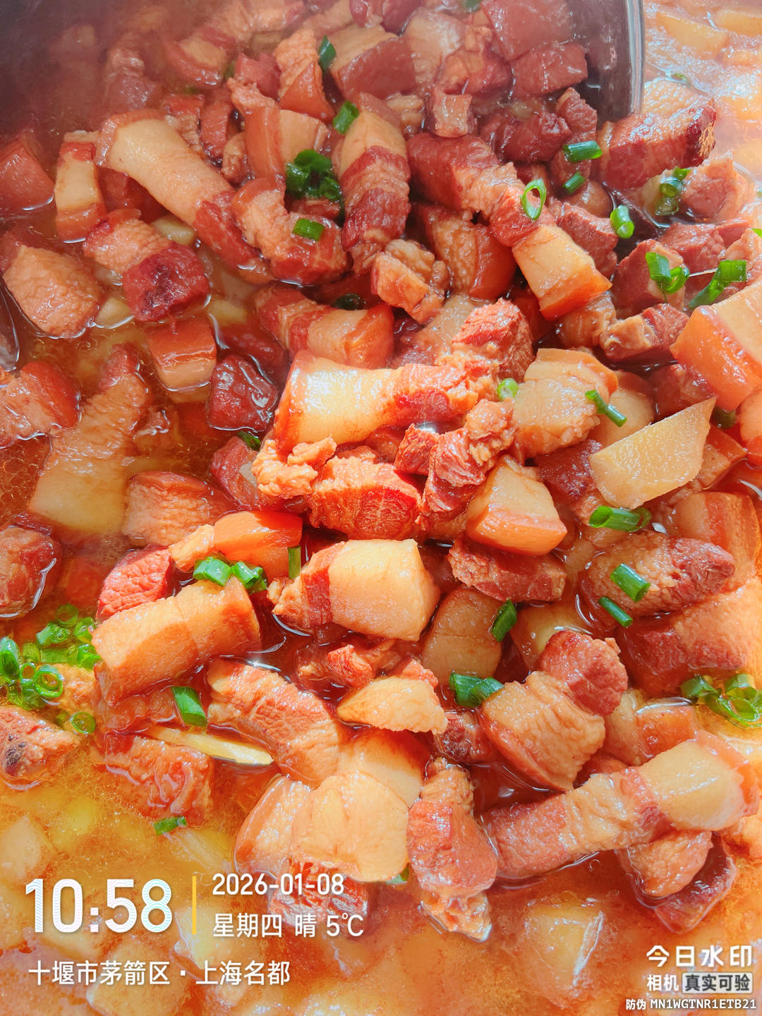 红烧肉炖土豆（丝毫不腻）