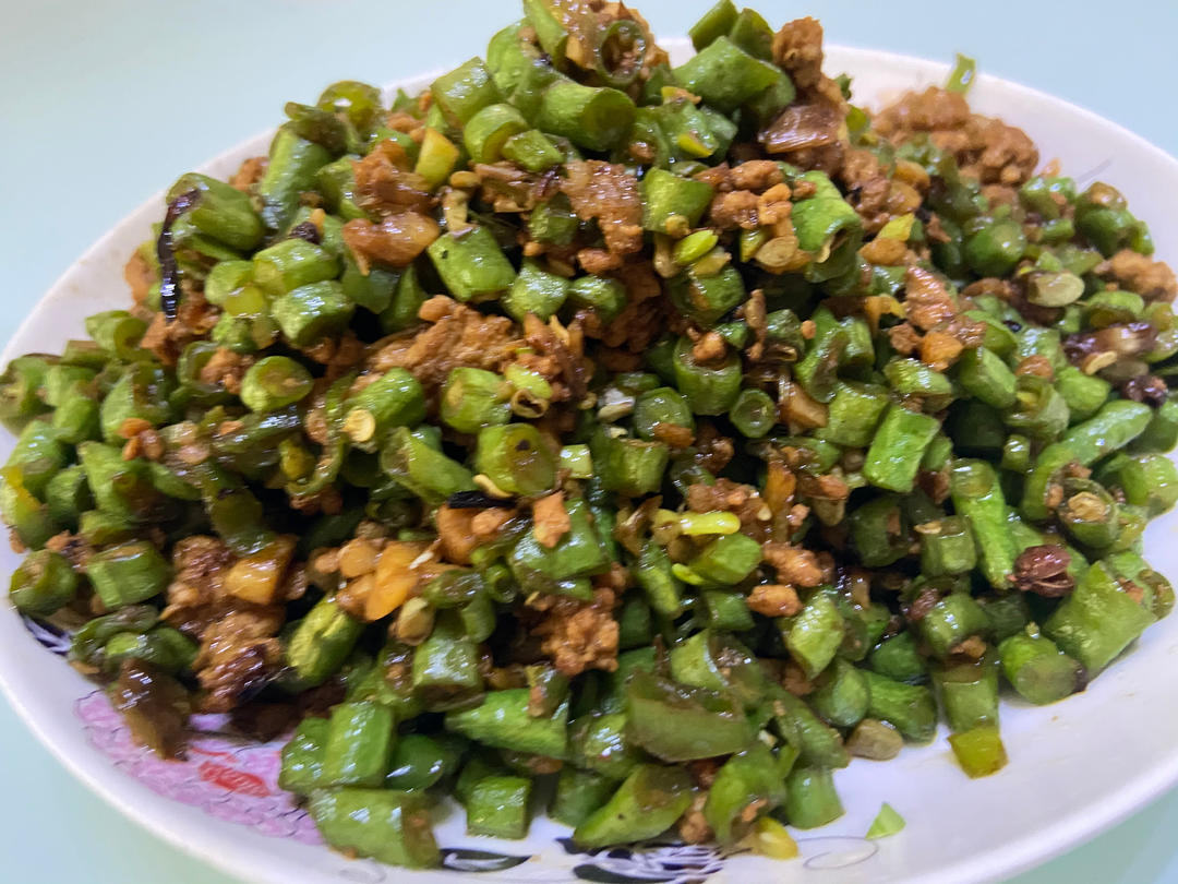 🔥下饭狂魔肉沫豆角/又是三碗米饭