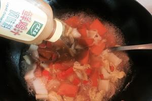 南瓜蔬菜浓汤配蒜香法棍的做法 步骤5