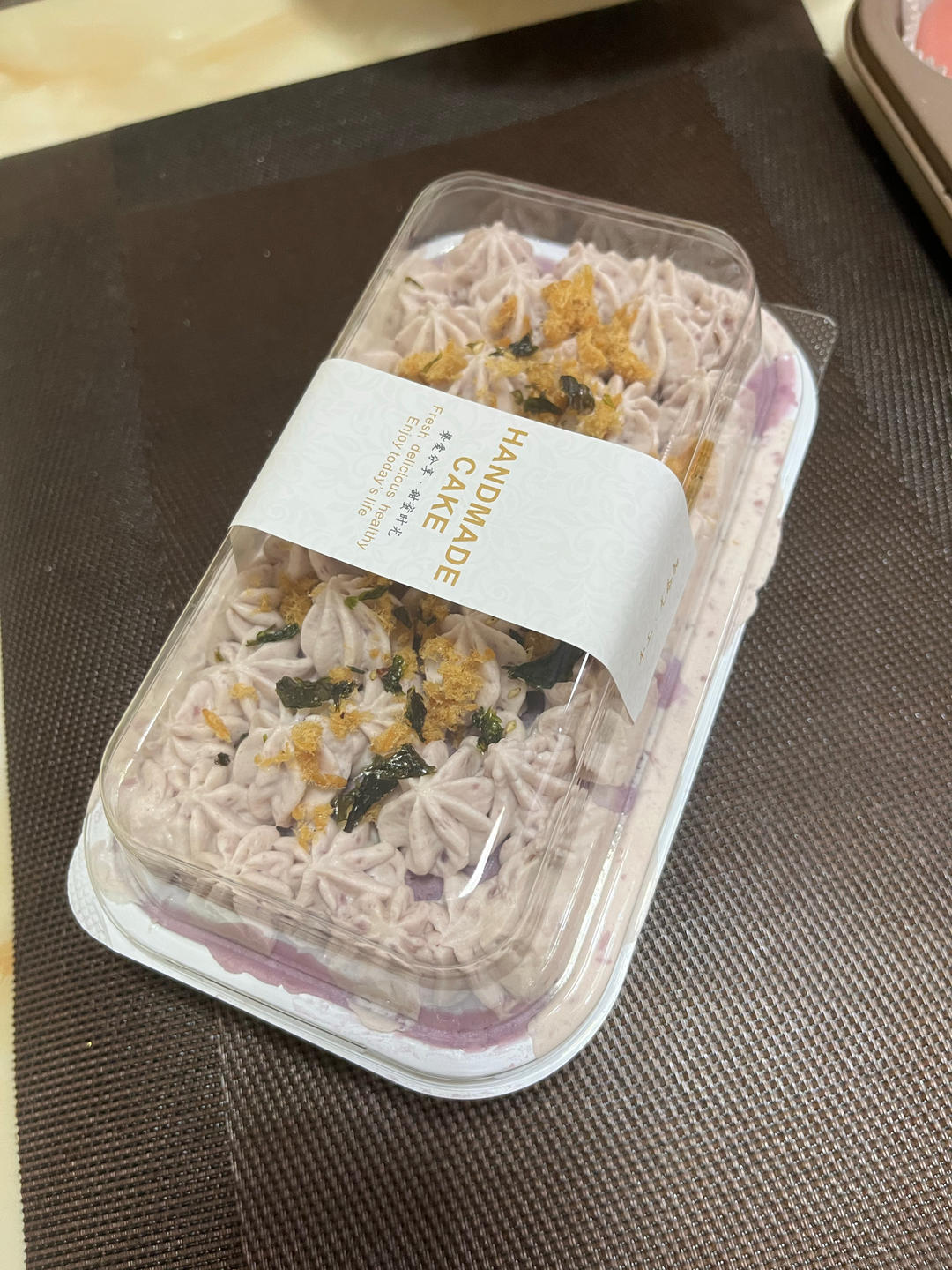 超好吃的低脂版芋泥麻薯盒子，一盒才300大卡