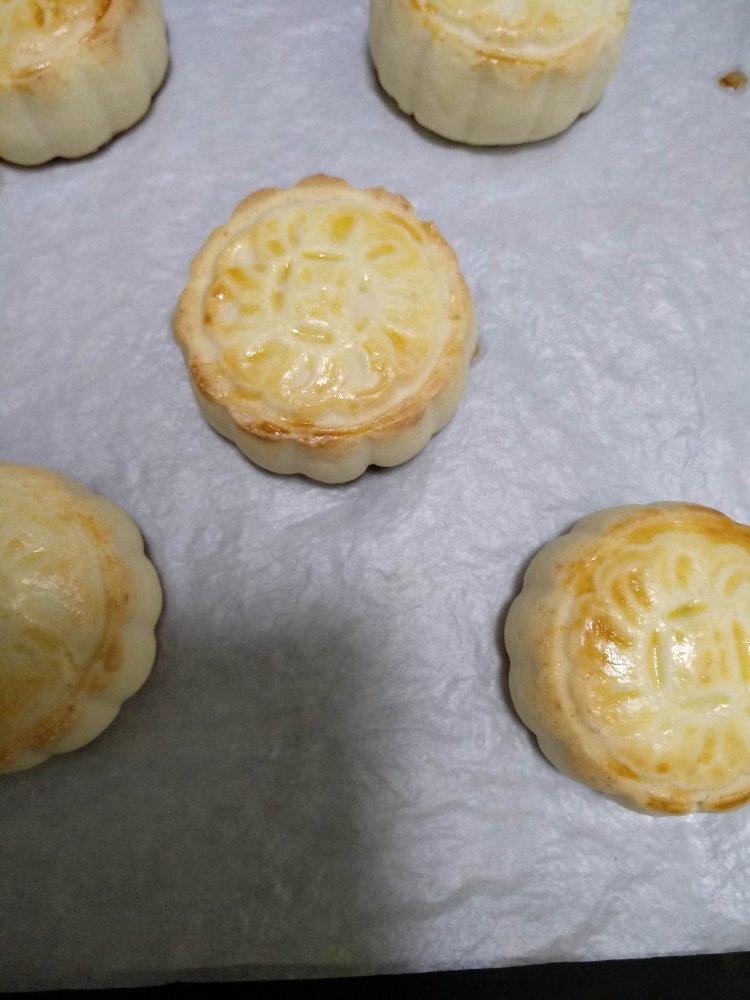 流心奶黄月饼（无吉士粉/转化糖浆版本）【曼食慢语】