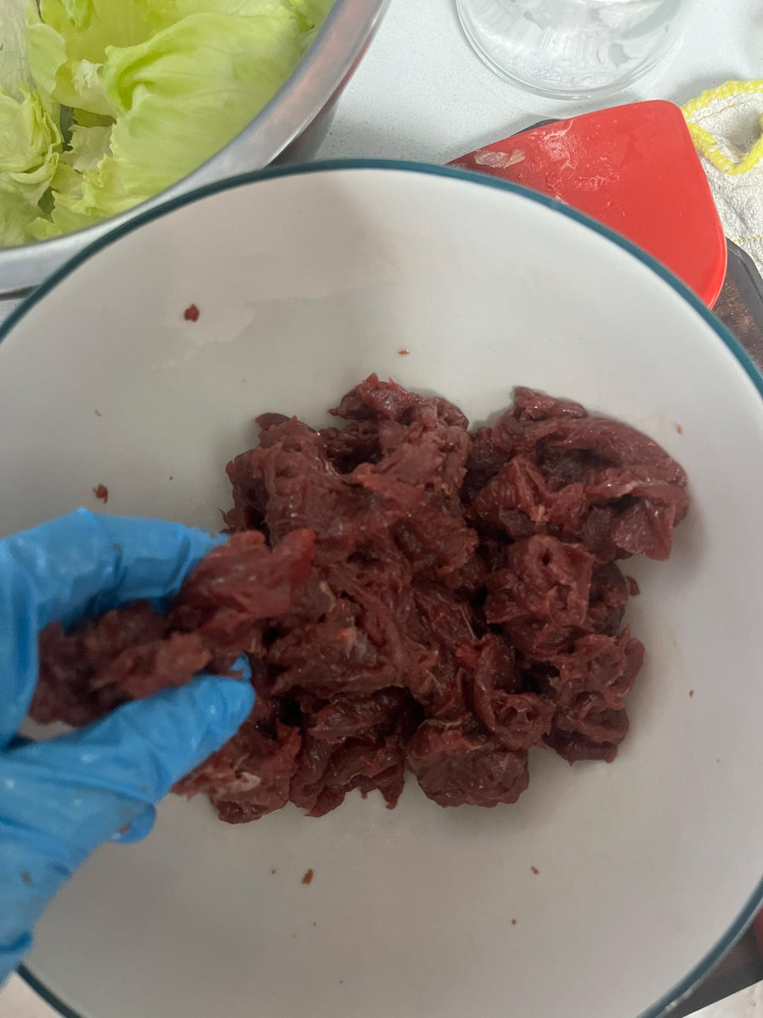 香菜牛肉