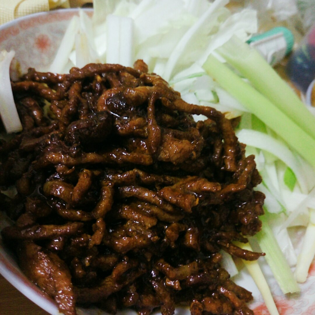 京酱肉丝