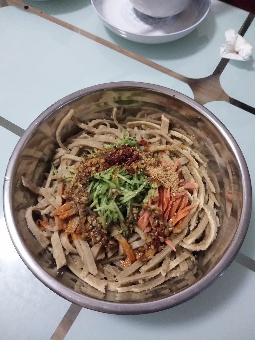 陌儿1205做的莜面切条