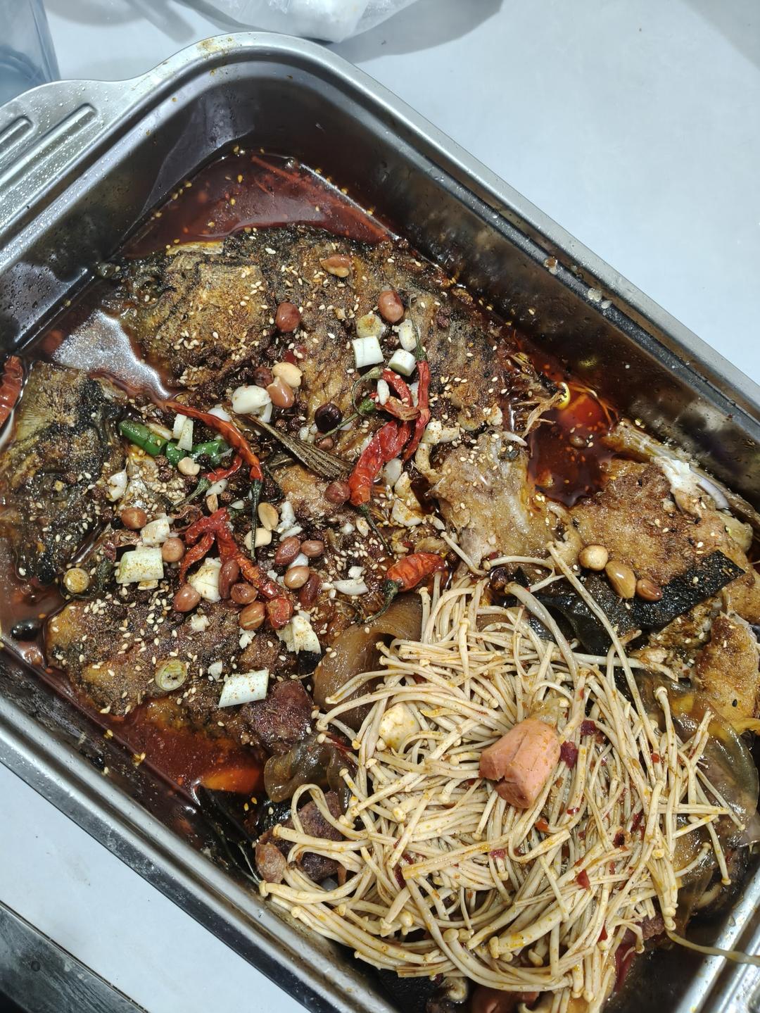 不用烤箱的烤鱼