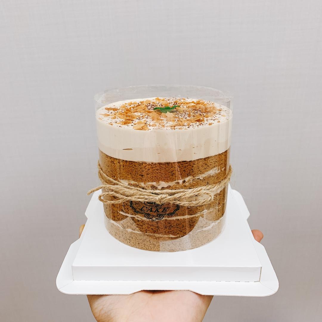 四寸抹面戚风蛋糕胚