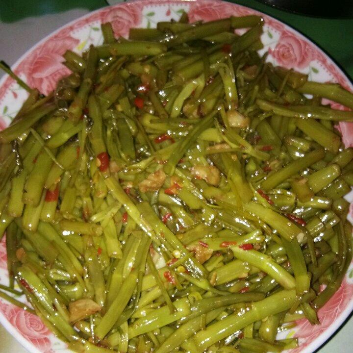 社会社会hc做的酸炒空心菜梗