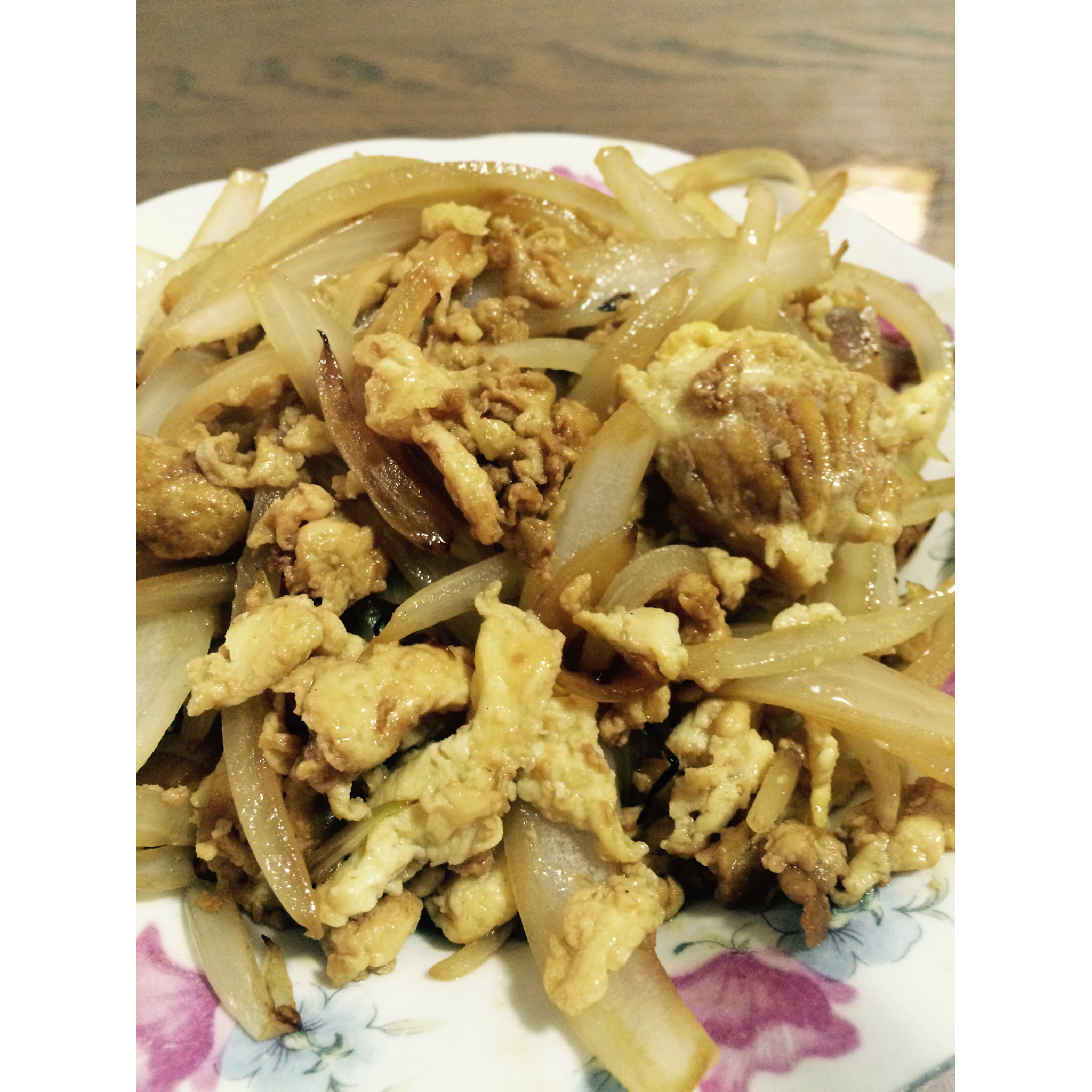 洋葱炒蛋