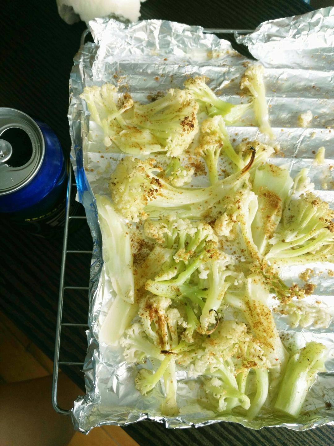 干烤菜花