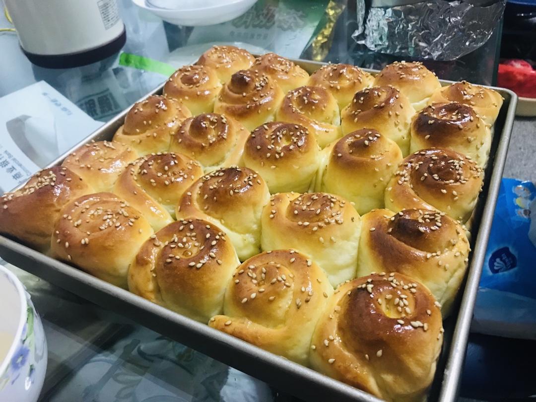 脆底蜂蜜小面包