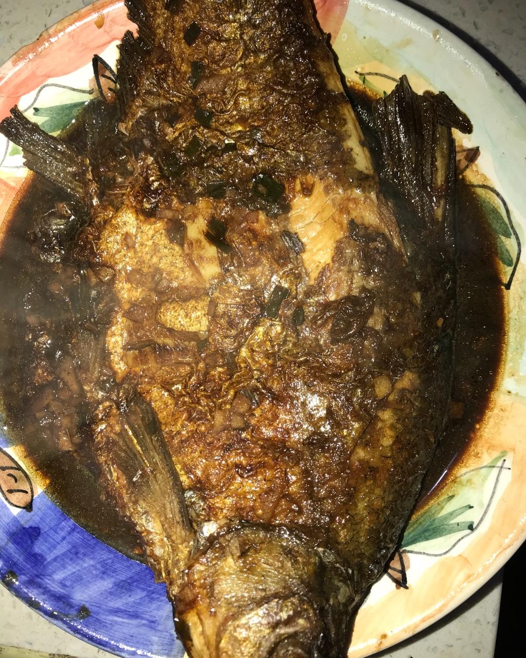 家常红烧扁鱼