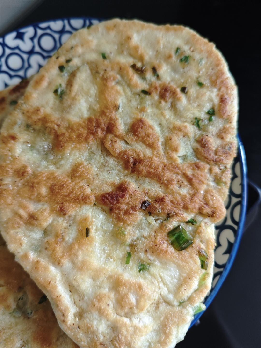 发面椒香葱花饼（超级宣软）