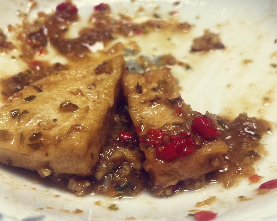 红烧泡椒老豆腐（爱酸人士少盐少油懒人自用版）