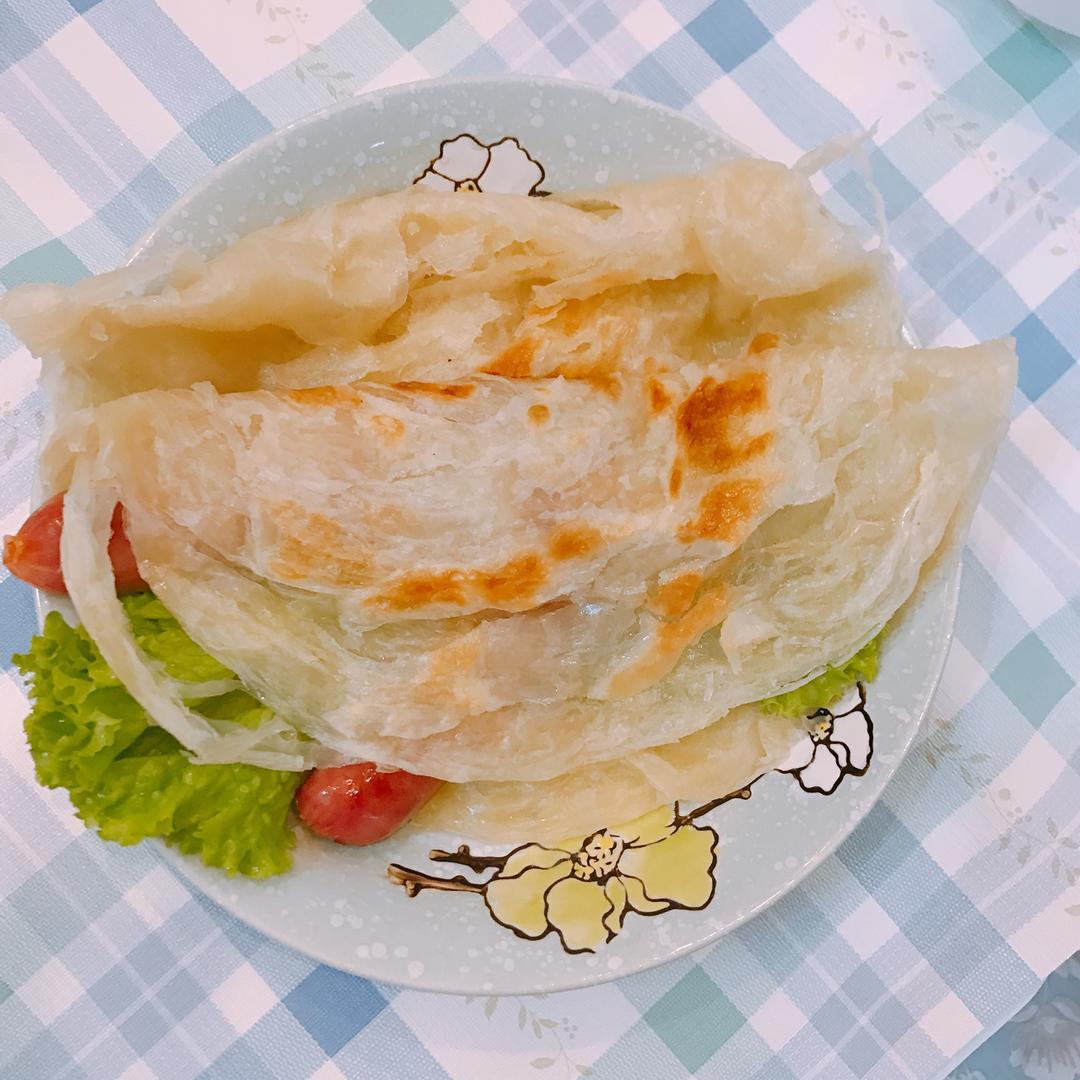 熊各国做的早餐手抓饼