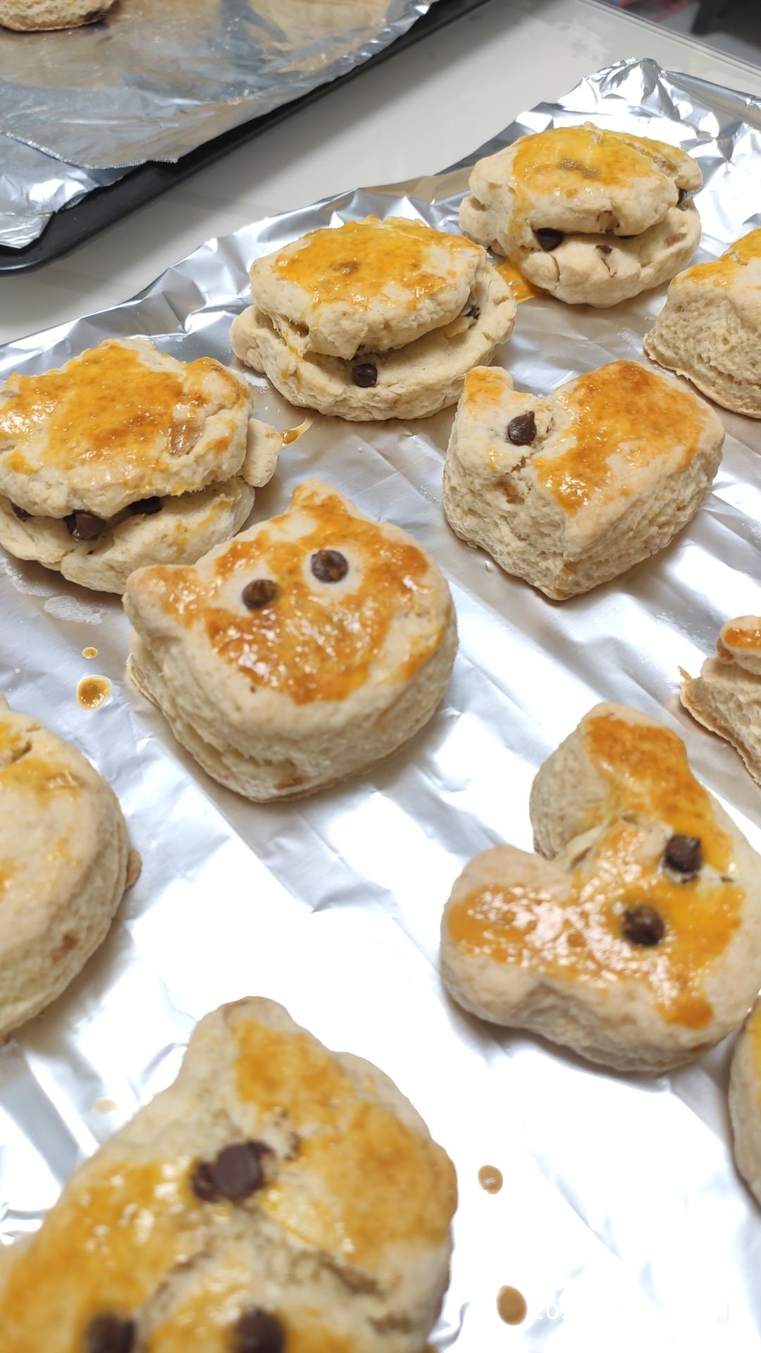 完美裂纹～百分百成功的超好吃奶香司康（禁止搬运）