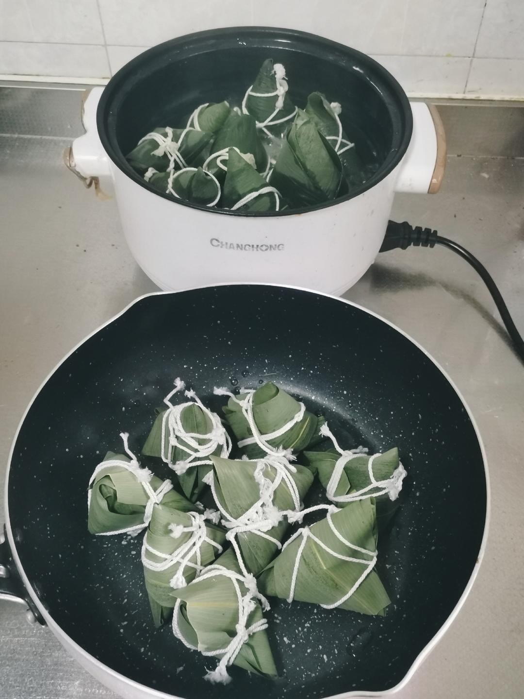 包粽子煮粽子全过程