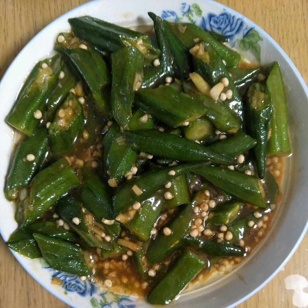 蚝油秋葵
