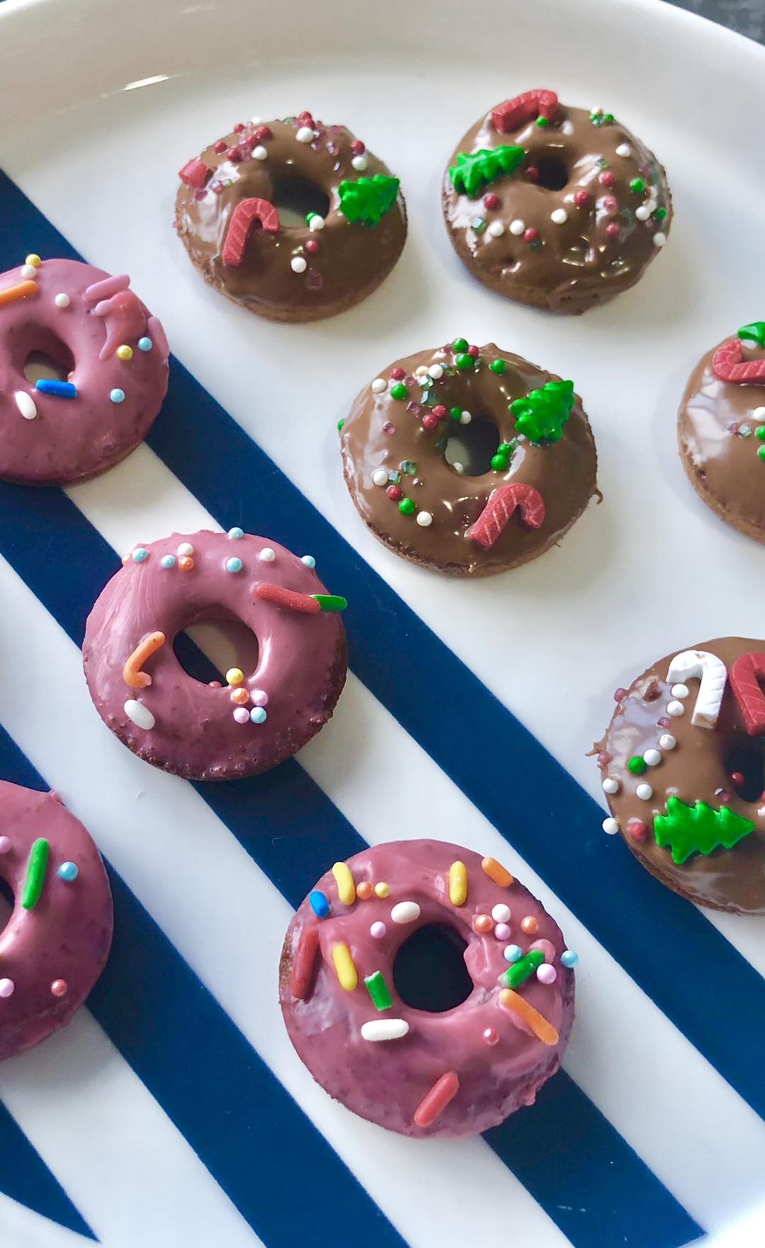 圣诞迷你甜甜圈