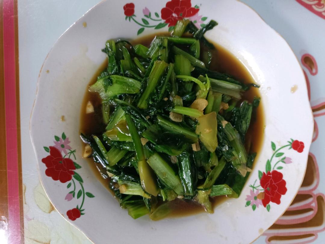 蒜蓉油麦菜（蚝油）