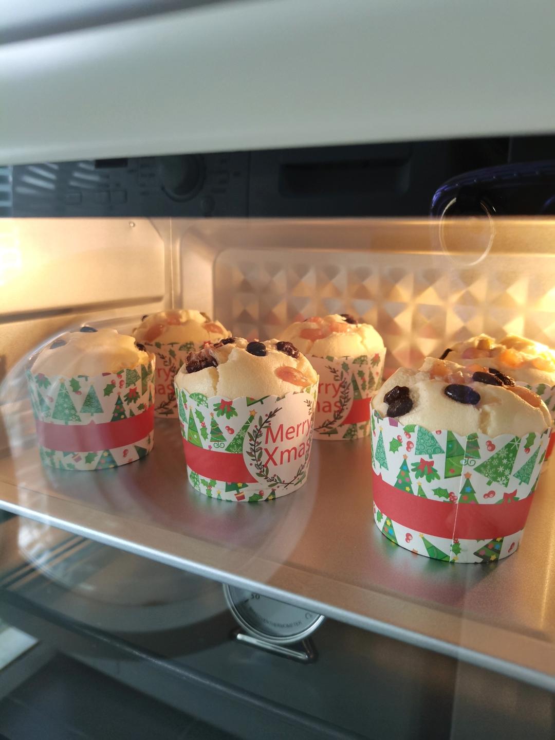 纸杯蛋糕 8寸戚风蛋糕的量