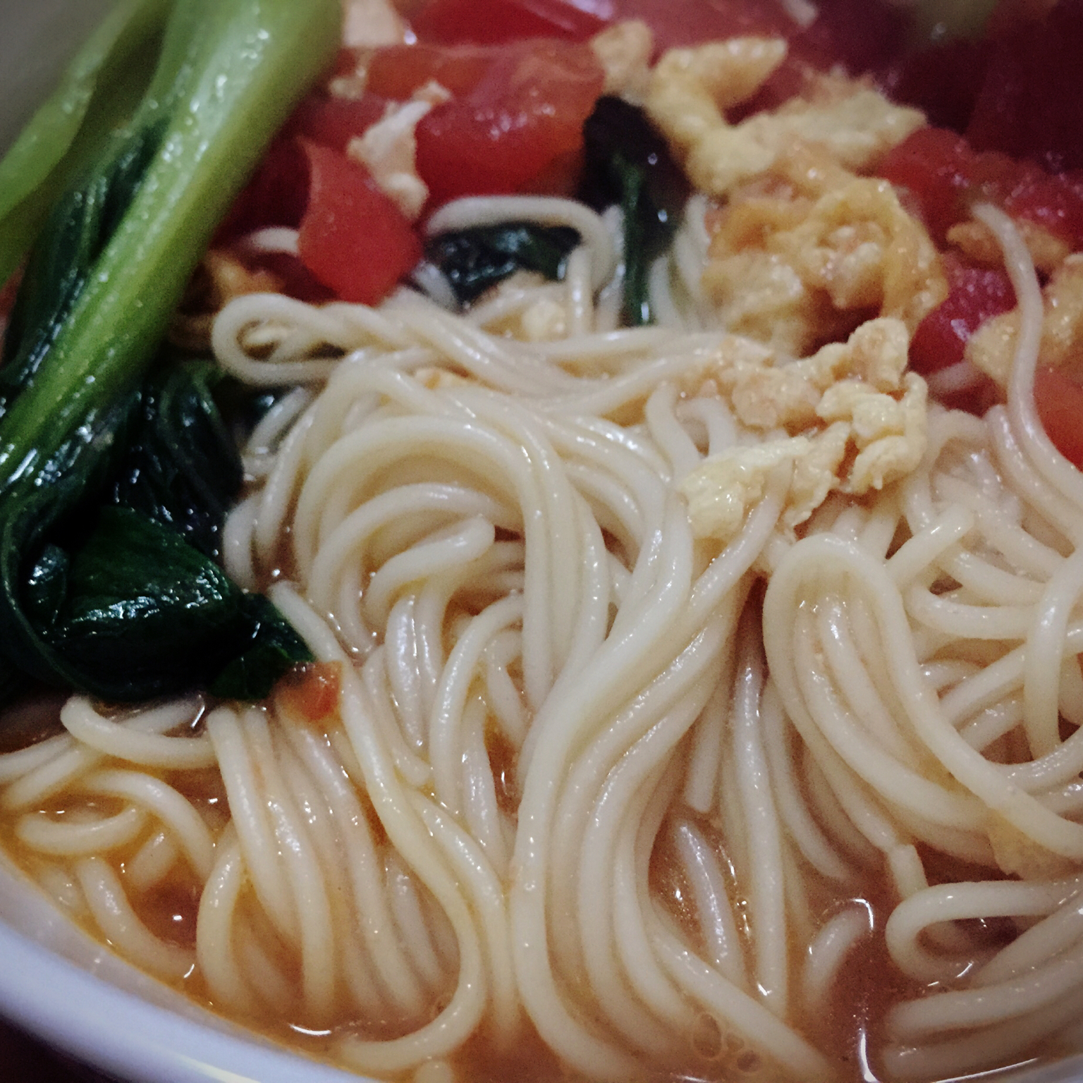 超级入味好吃的番茄鸡蛋面