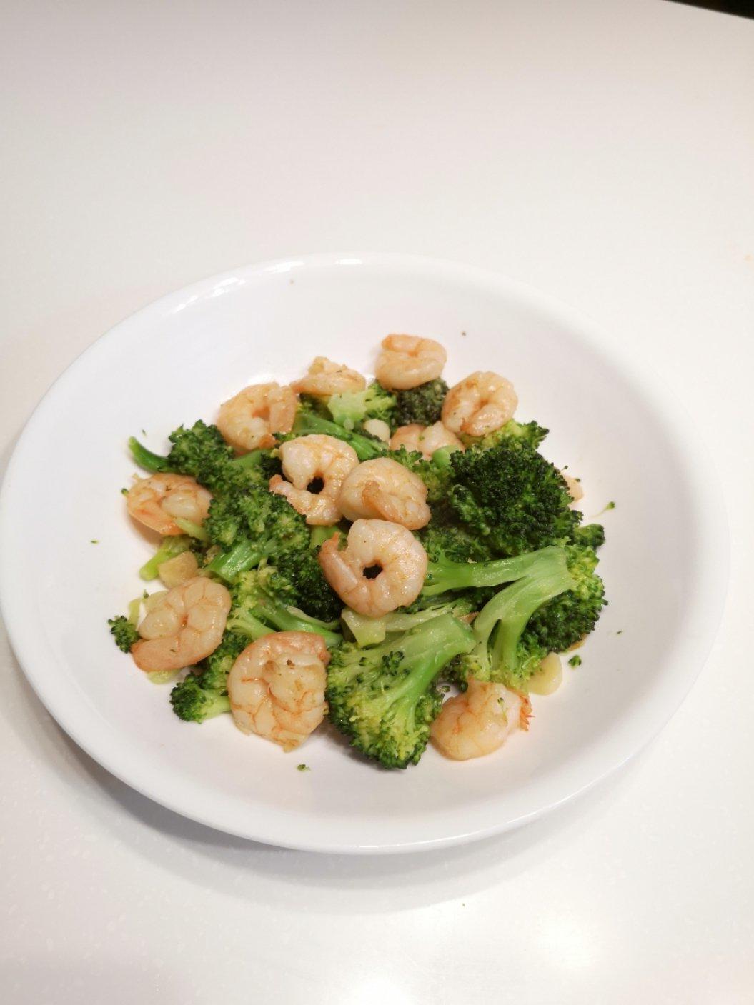 西兰花炒虾仁🍤