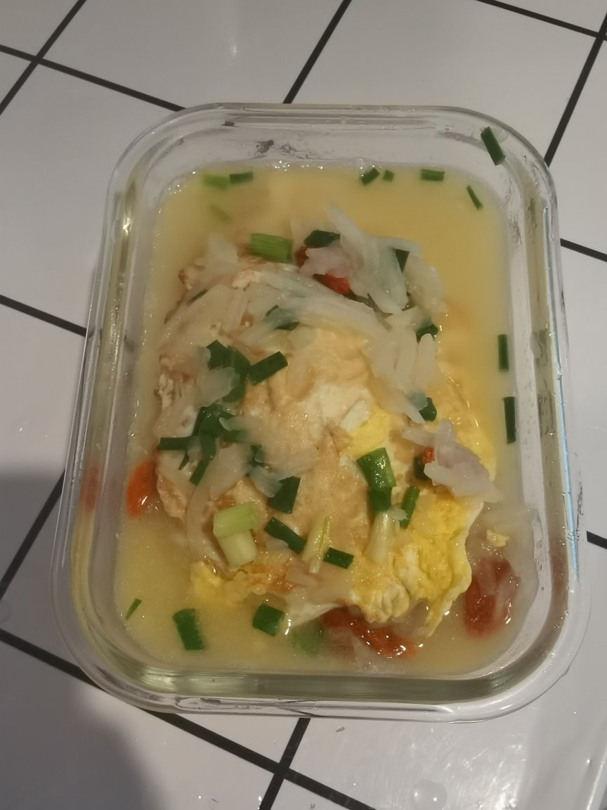 萝卜丝煮荷包蛋🍳汤