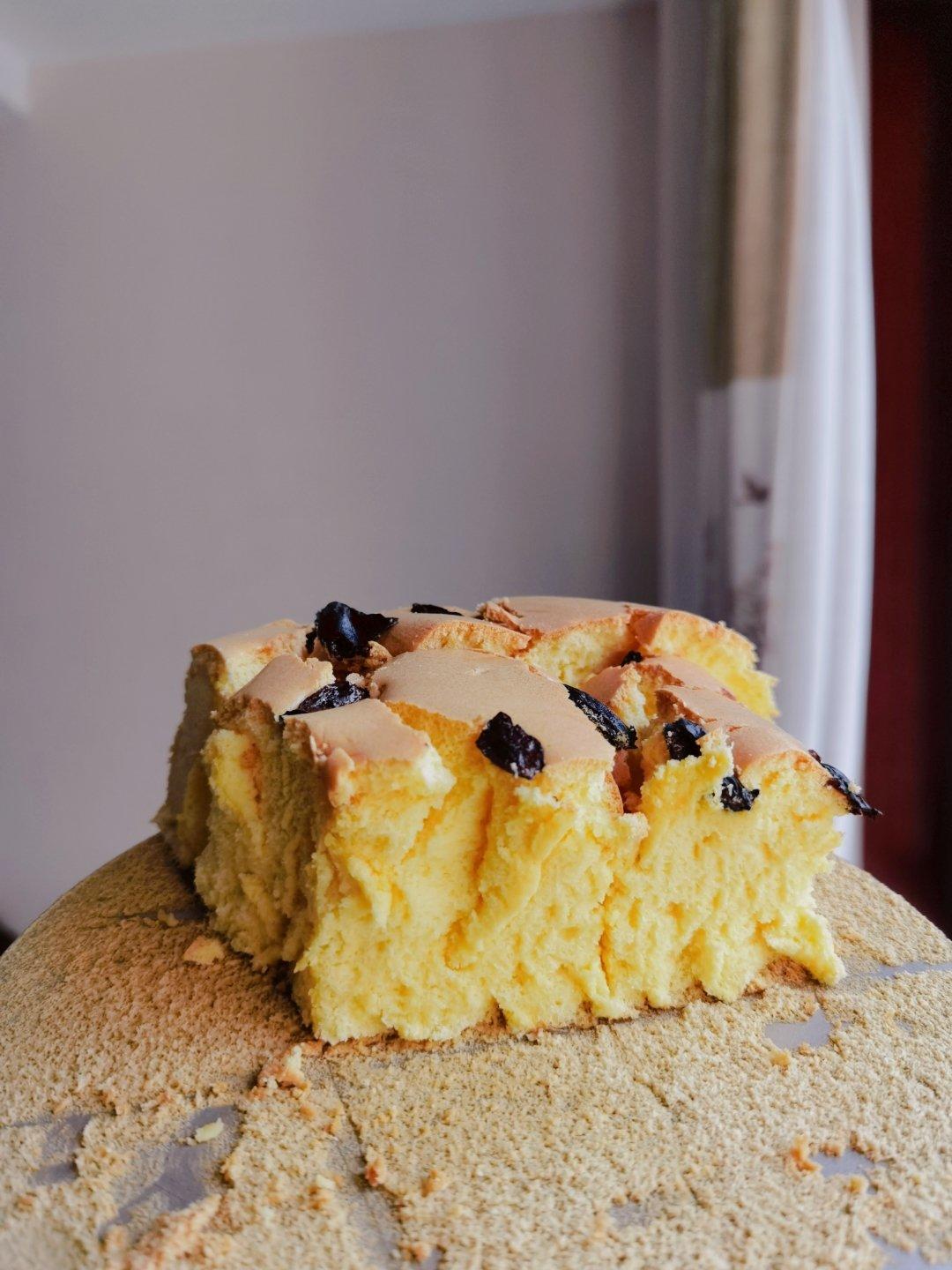 低糖低油~不裂不塌水光肌戚风蛋糕