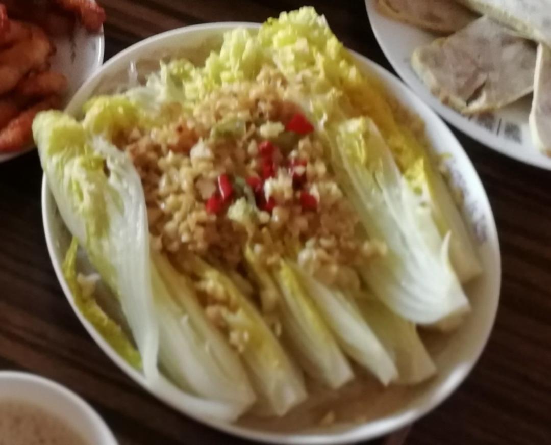 蒜蓉粉丝蒸娃娃菜