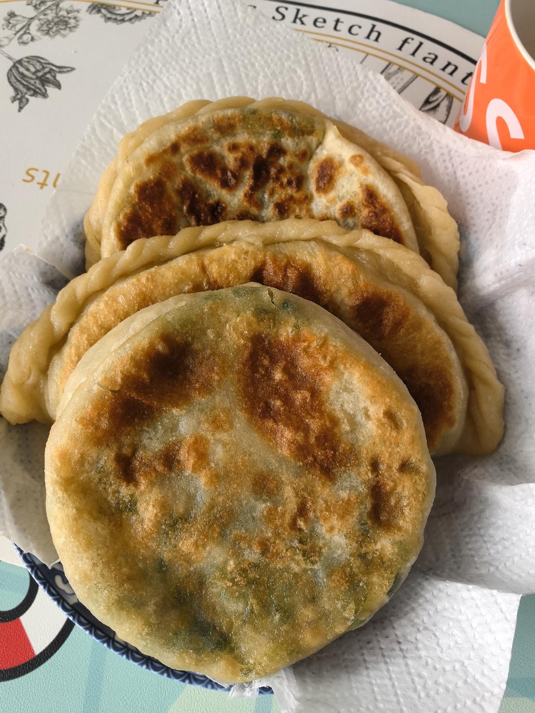 韭菜鸡蛋馅饼