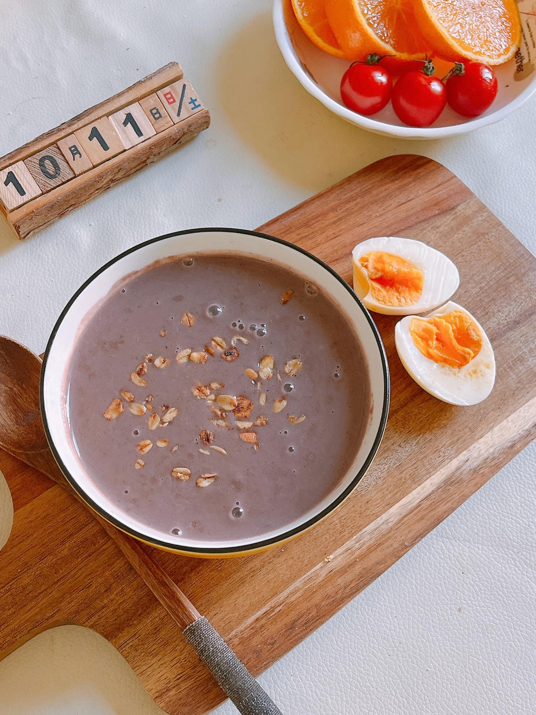 燕麦杂粮早餐米糊丨健康·三餐